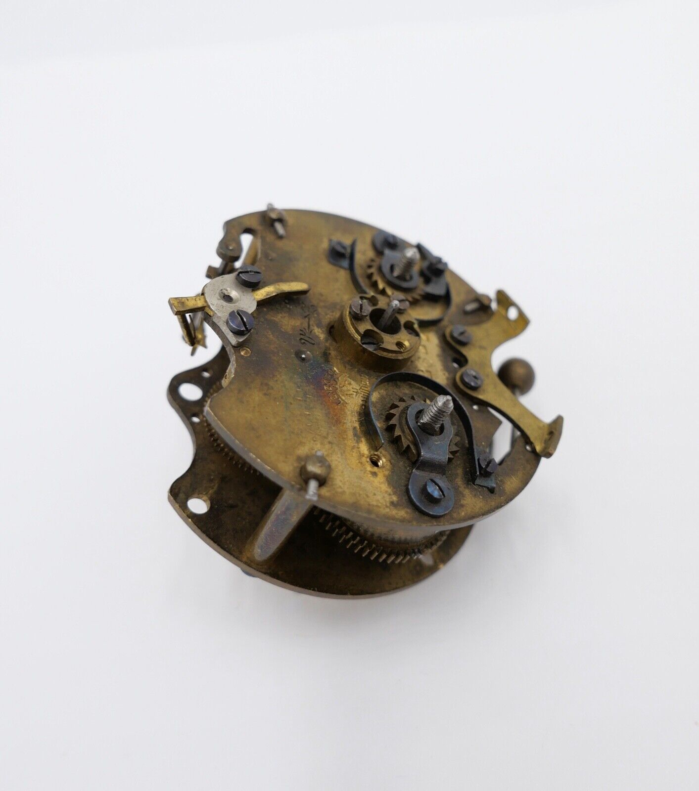 alt LENZKIRCH AUG 2 Million Uhrwerk Ersatzteilträger Bastler Uhrmacherauflösung - Antikhandel-Stuttgart