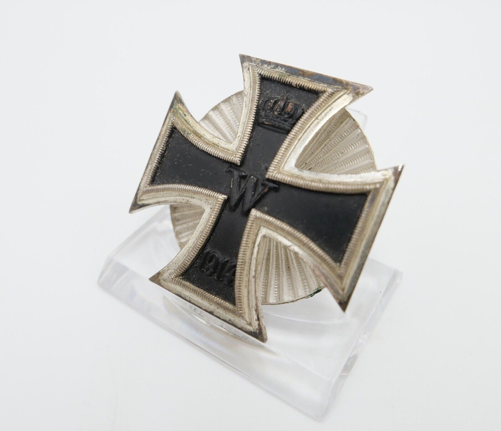 Eisernes Kreuz EK1 1914 Deutsches Reich 1. WK an Schraubscheibe 1. Klasse - Antikhandel-Stuttgart