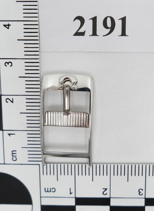 ORIGINAL alte OMEGA Dornschließe EDELSTAHL Armbanduhr 12mm CLASP BUCKLE PAT BVT - Antikhandel-Stuttgart