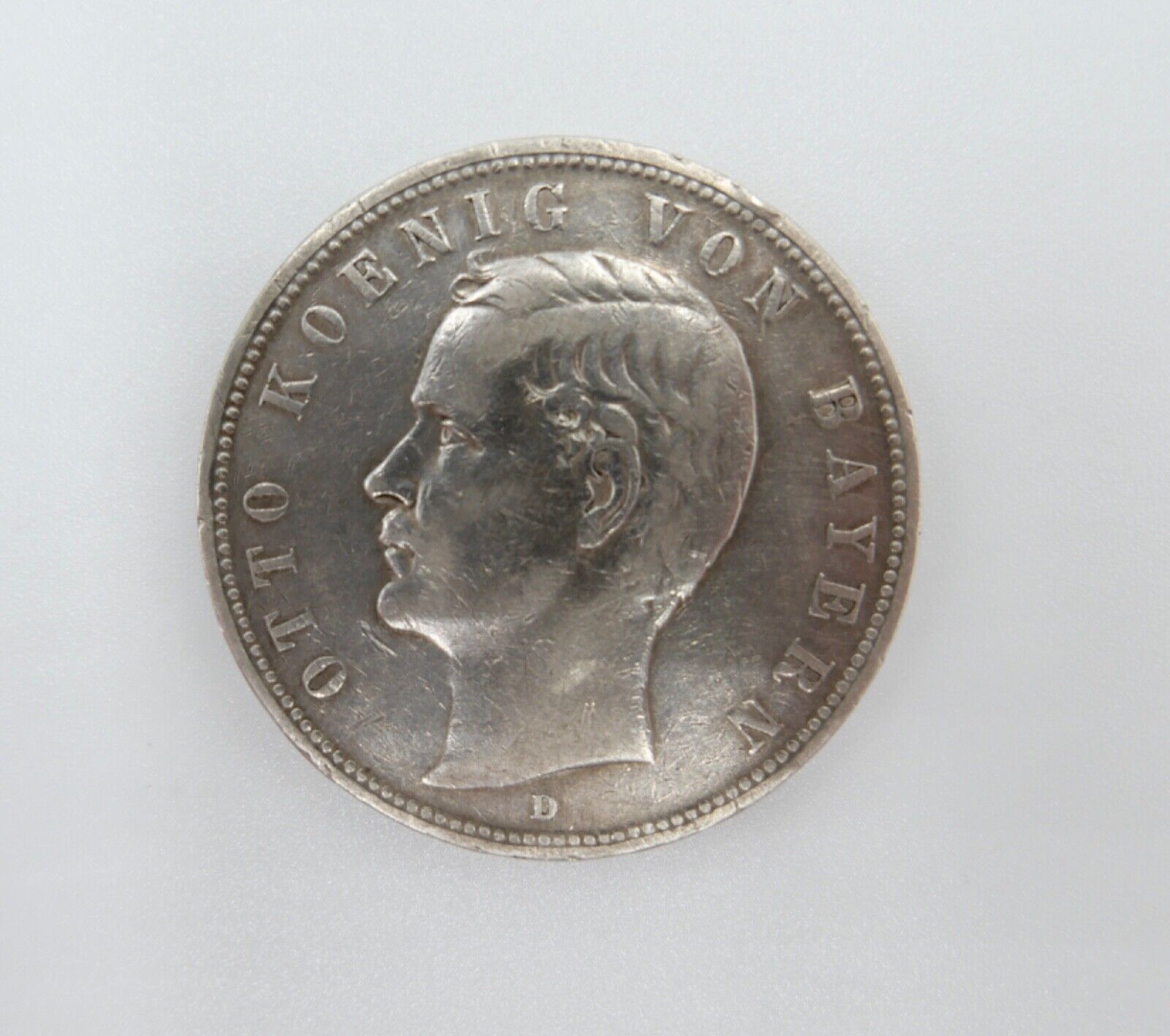 5 Mark Deutsches Reich 1903D Otto König von Bayern J.46 - Antikhandel-Stuttgart