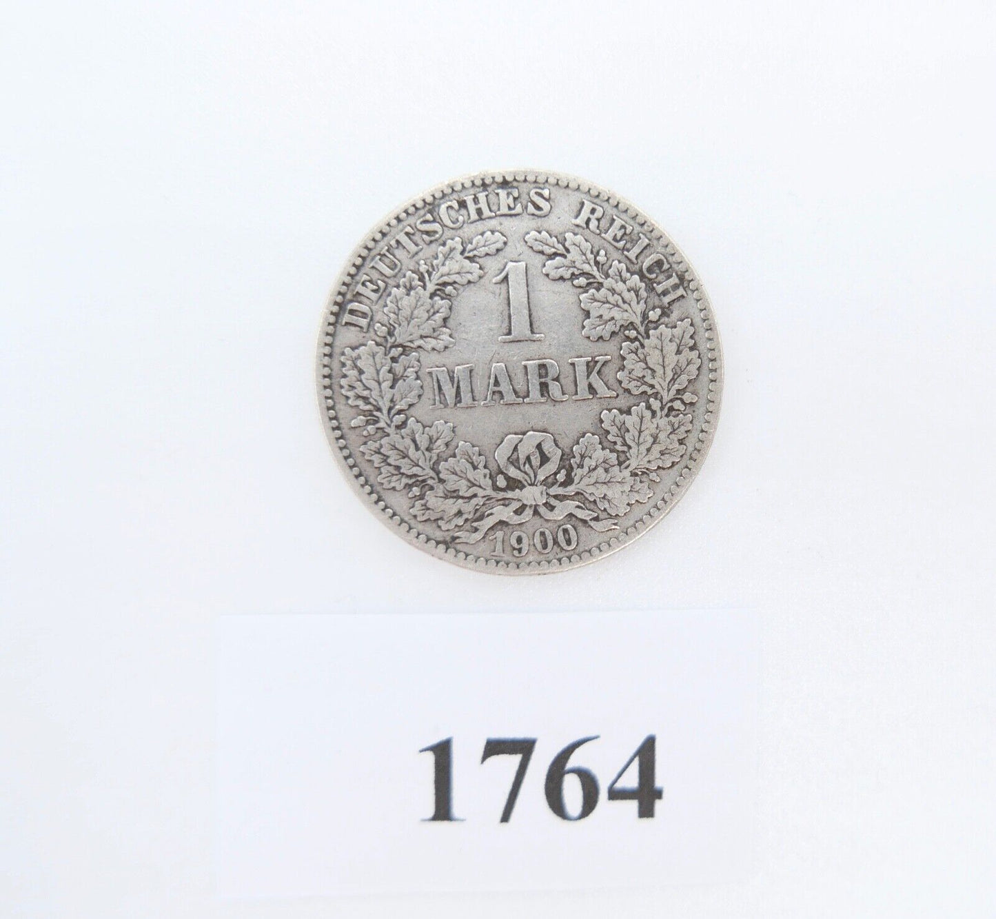 1 Mark Kaiserreich 1900 G Jäger J.17 VZ-STG Vorzüglich - Stempelglanz - Antikhandel-Stuttgart