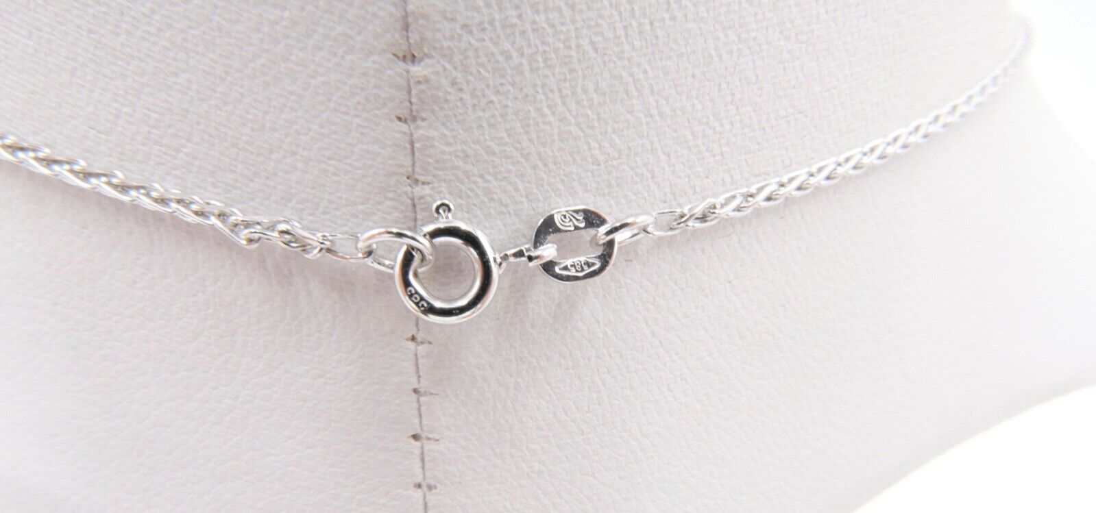 NEUwertig Auftragsarbeit Luxus Collier Brillanten Weißgold Aquamarine 585 / 14K - Antikhandel-Stuttgart