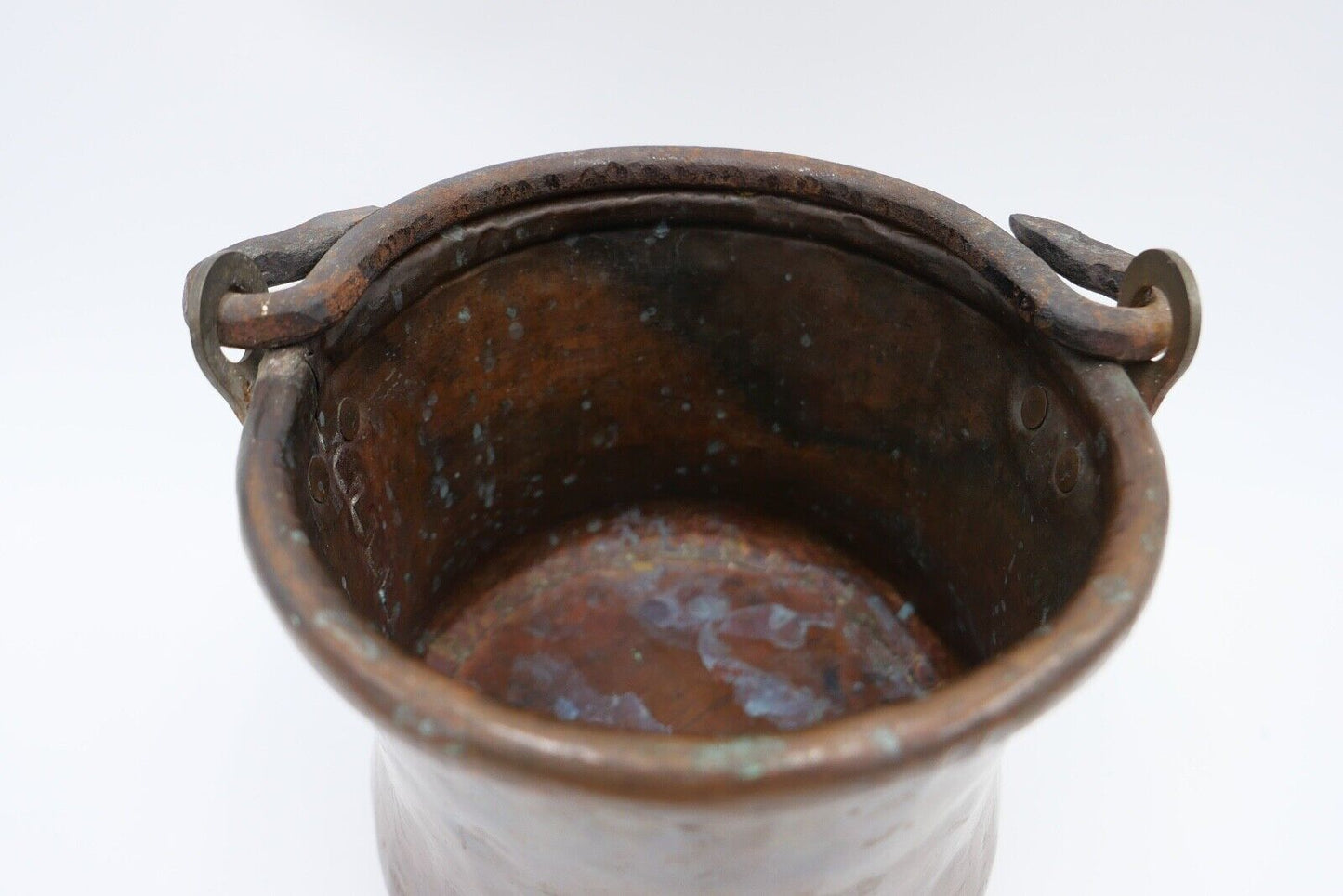 Antik antiker Kupfer Kessel 19.Jh - Antikhandel-Stuttgart