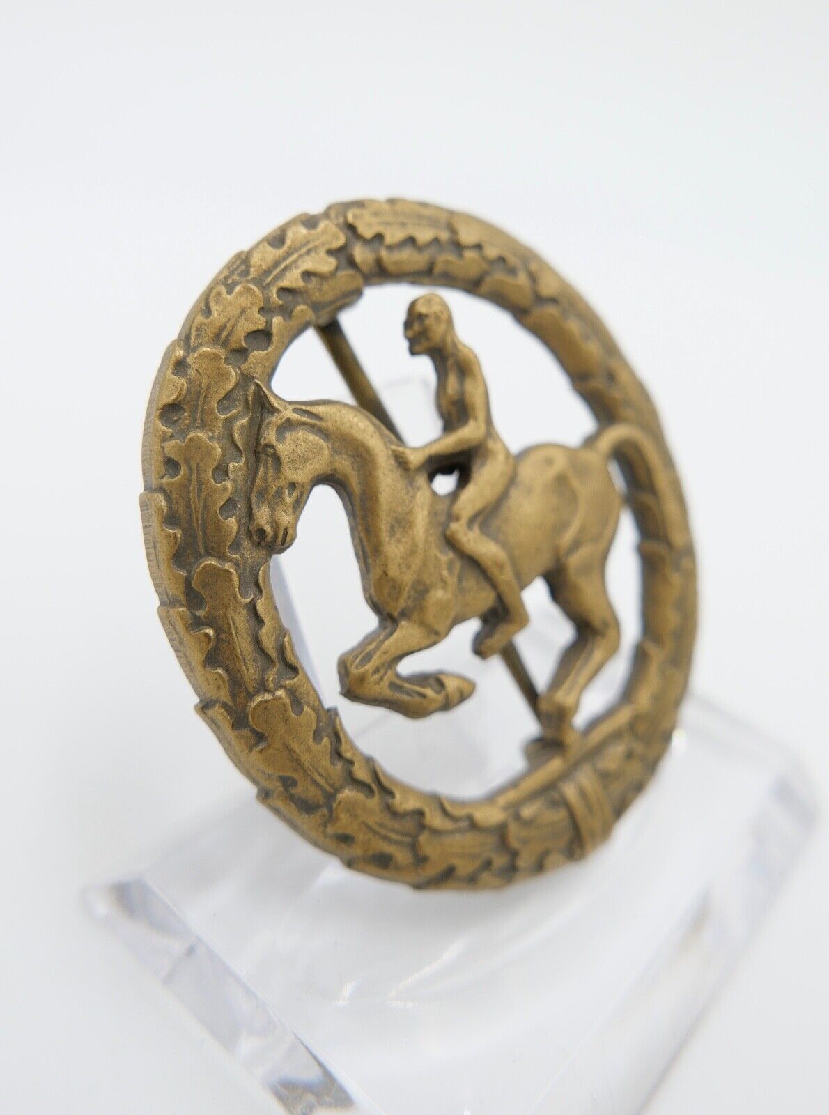 Deutsches Reiterabzeichen BRONZE Steinhauer &Lück Leistungsabzeichen Pferdesport - Antikhandel-Stuttgart