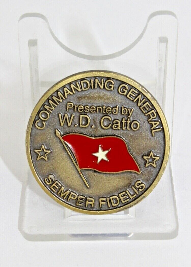 Medaille Marine Corps Warfighting Laboratory LAB General W.D. Catto Ø 38,2mm - Antikhandel-Stuttgart