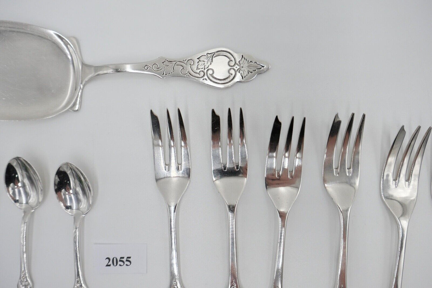 14 Tlg. ROBBE & BERKING Ostfriesenmuster R&B 90er Silber versilbert - Antikhandel-Stuttgart