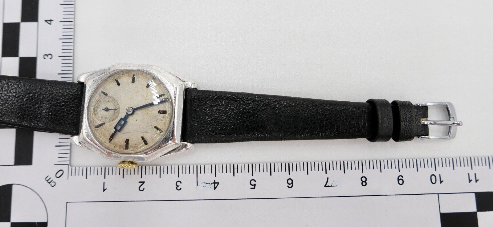 Antike ALPINA 800 Silber Armbanduhr Cal. 625 Handaufzug 1930er Jahre - Antikhandel-Stuttgart