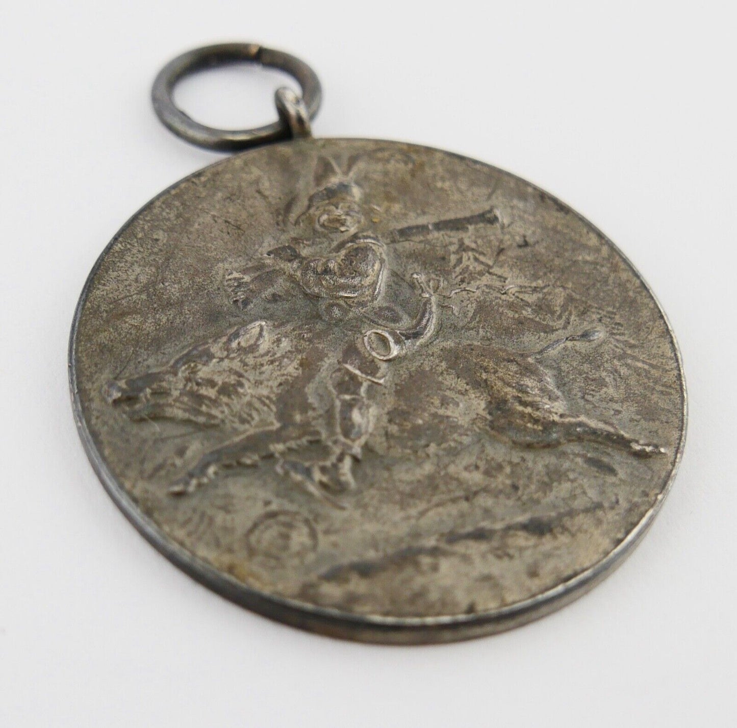 Ehrentaler des Bezirks Kriegsverband Leonberg 1927 Silber 950 - Antikhandel-Stuttgart