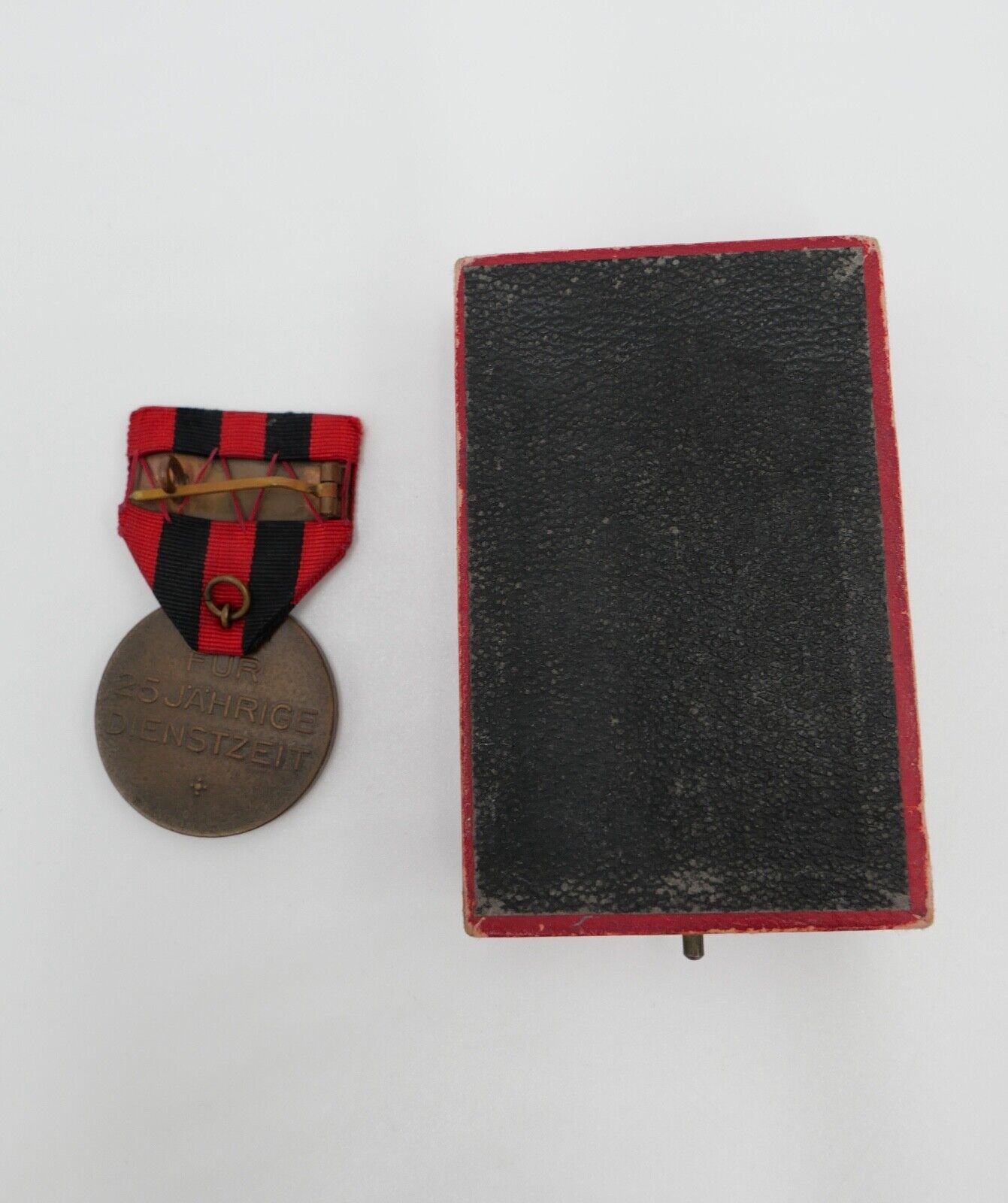 Feuerwehr Ehrenzeichen 25 Jahre Freistaat Württemberg 1920 im ETUI - Antikhandel-Stuttgart