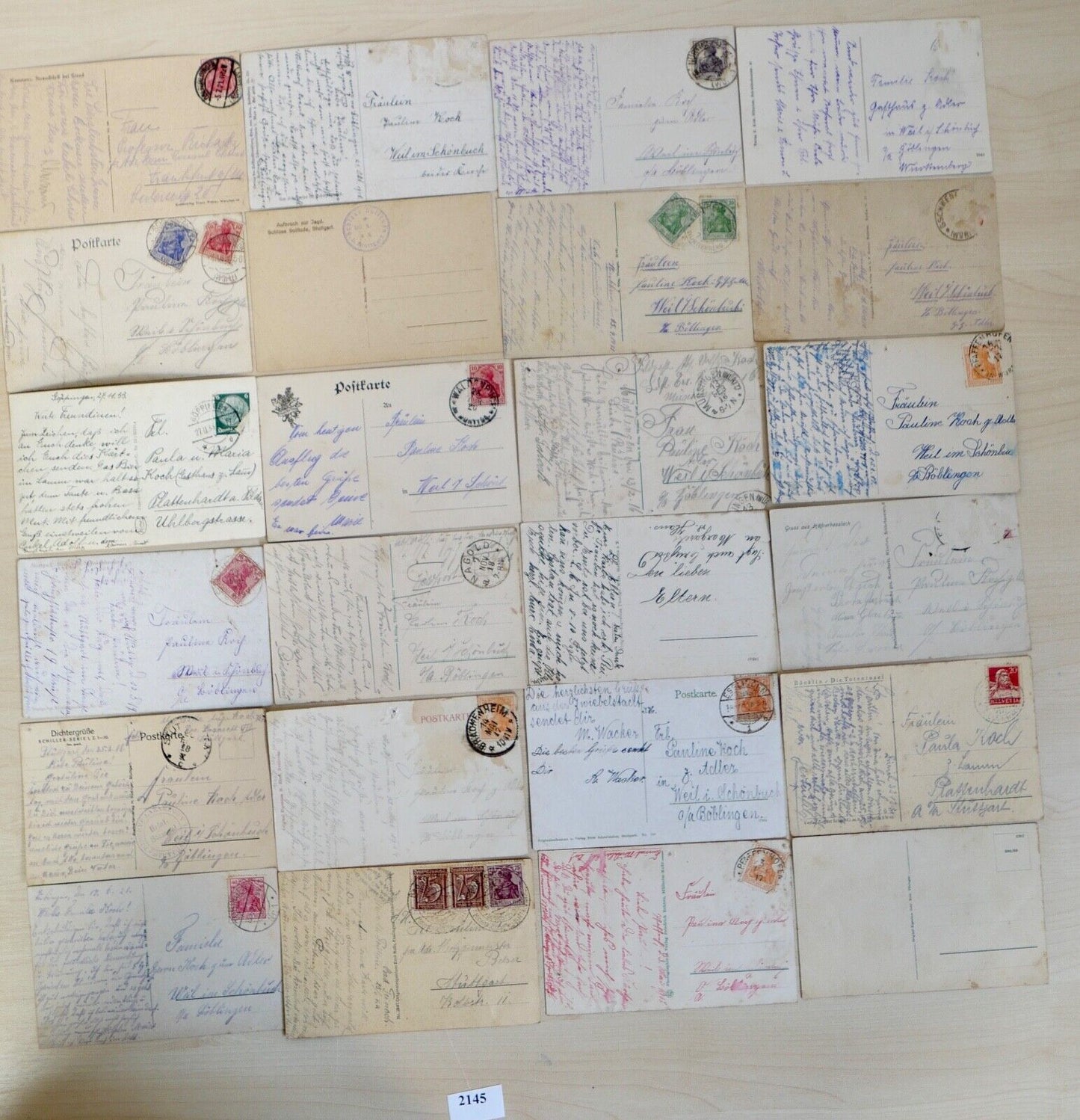 antike Ansichtskarten Postkarten Briefmarken STÄDTE LANDSCHAFTEN deutsches Reich - Antikhandel-Stuttgart