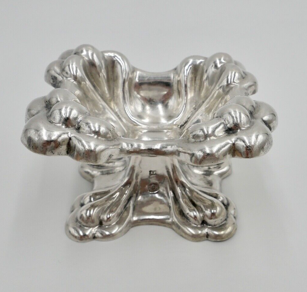 Antike Saliere Salz Behälter Saleron Silber KP Österreich 1852 13 LOT 800 Silber - Antikhandel-Stuttgart