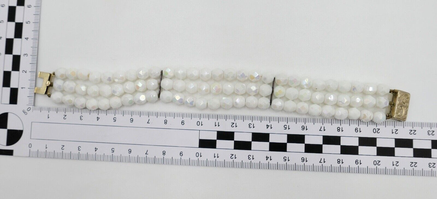 Schmuck SET Kette & Armband Glasperlen aus Murano 1960er Jahre - Antikhandel-Stuttgart