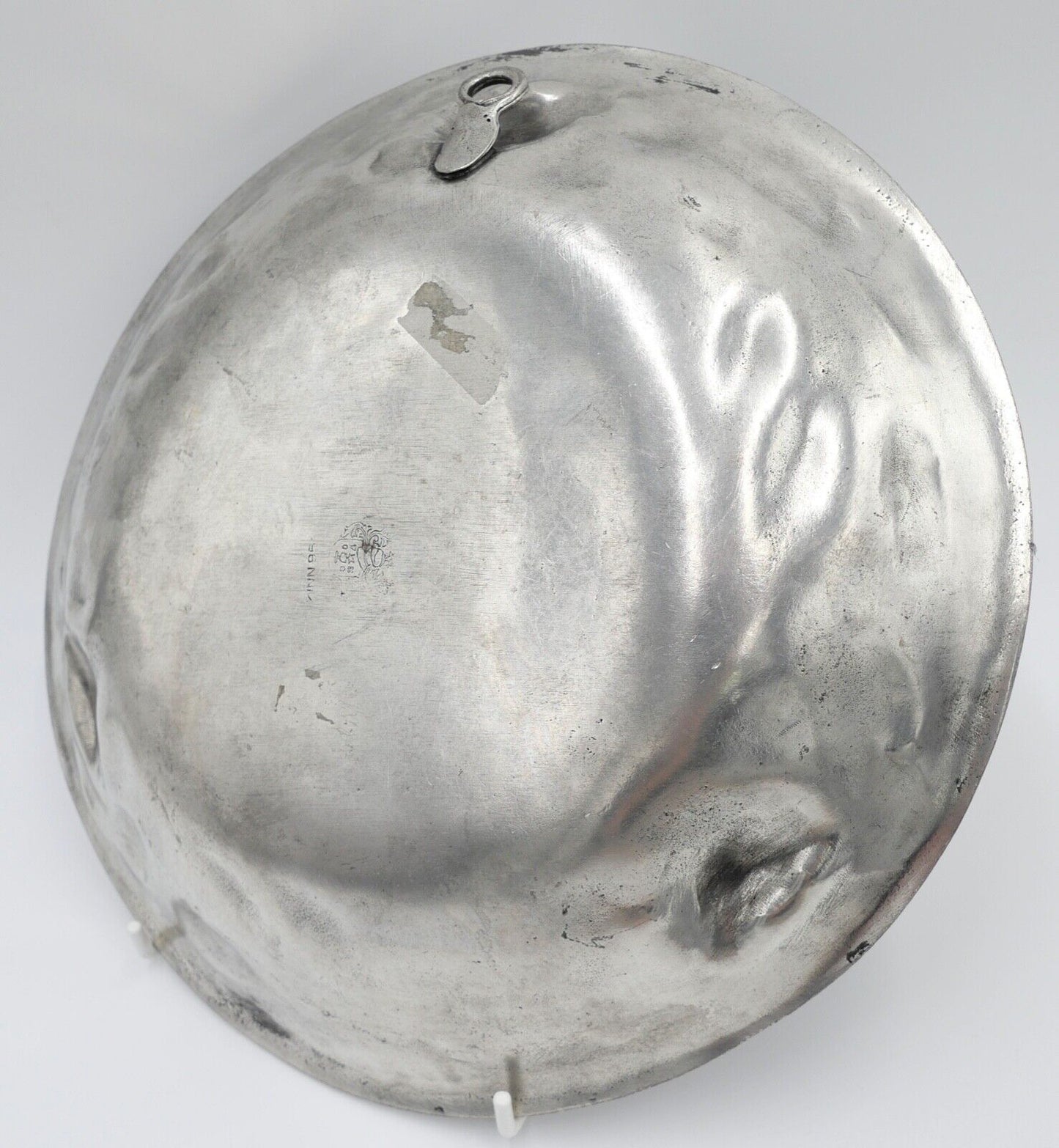 Zinn Teller Ø 25 cm 0,81 Kg Weinreben Trauben Getreide Wandteller Ritter 1766 OG - Antikhandel-Stuttgart