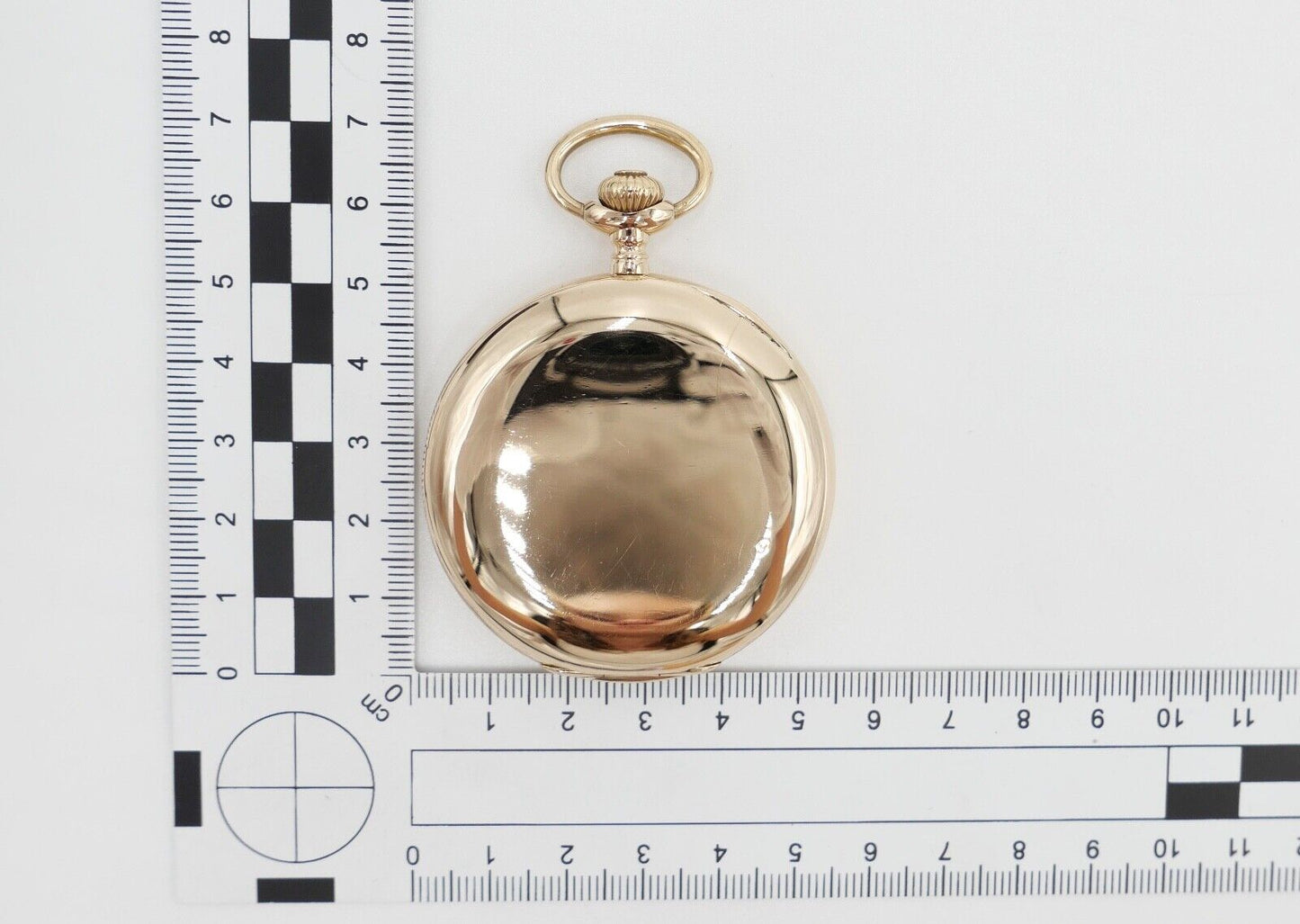 GP Girard Perregaux Taschenuhr 585 / 14K GOLD 51 mm Savonette inkl. Box - Antikhandel-Stuttgart