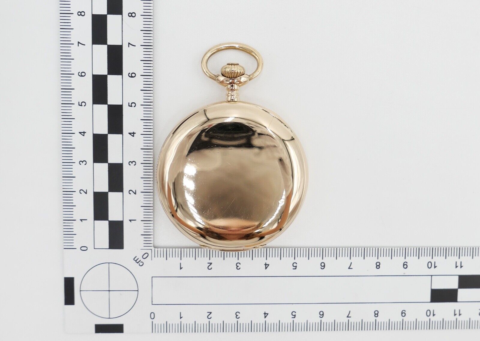 GP Girard Perregaux Taschenuhr 585 / 14K GOLD 51 mm Savonette inkl. Box - Antikhandel-Stuttgart