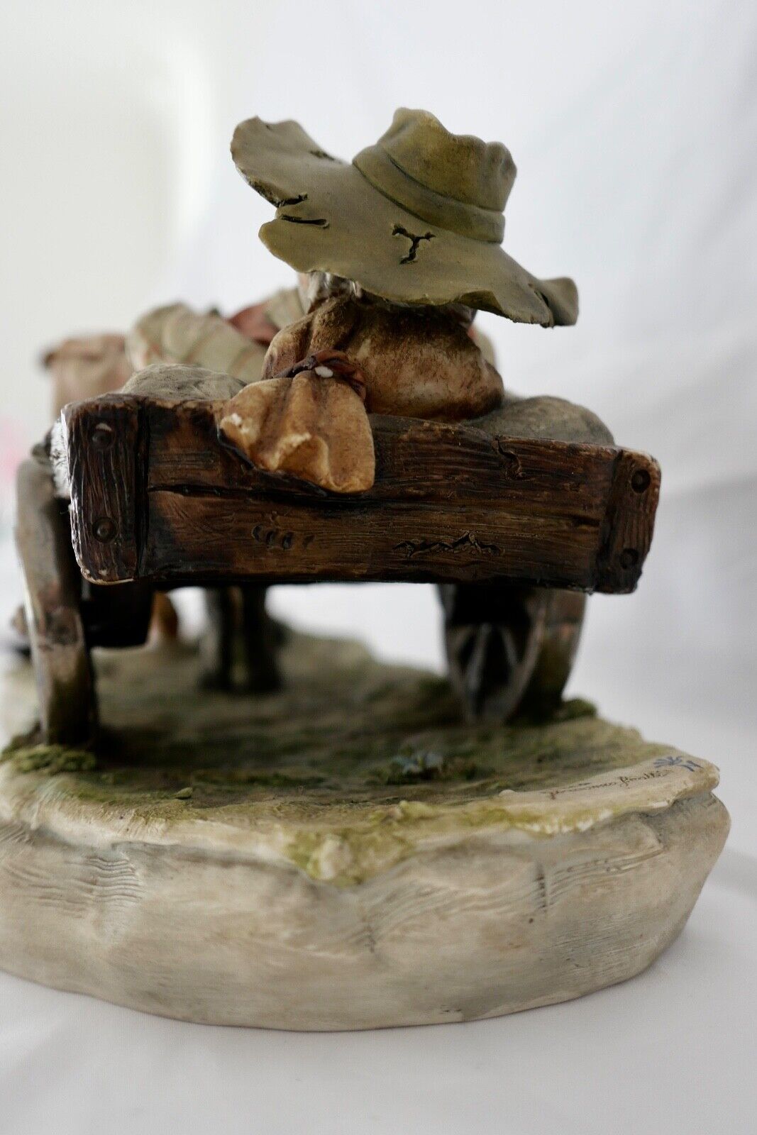 GROßE SCHWERE CAPODIMONTE Porzellan Gruppe Figur " Giacomo Scotti " 37 cm 4,1 KG - Antikhandel-Stuttgart