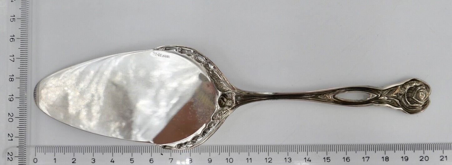 - NEU - OVP - WMF ANTIK ROSE - 90er Silber versilbert Tortenheber Gebäckheber - Antikhandel-Stuttgart
