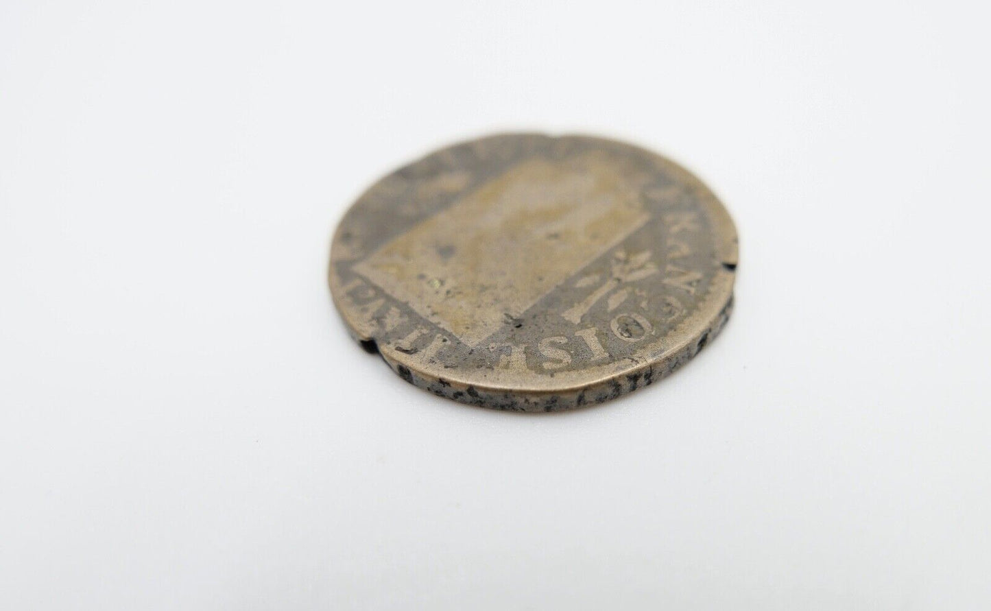 1 Sol AUX BALANCES 1793 W Kupfer Münze s-ss Frankreich Louis XVI Ludwig der 16. - Antikhandel-Stuttgart