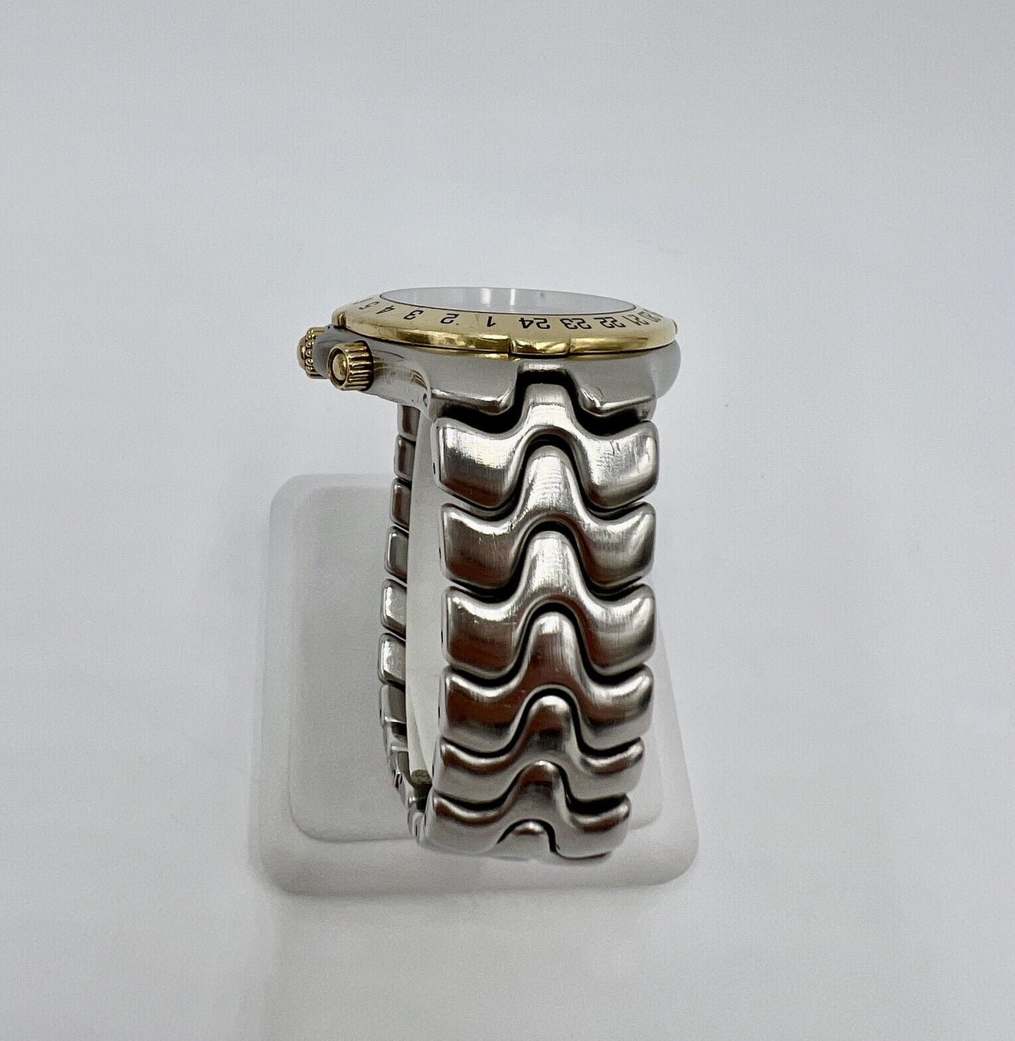 Vintage EBEL Sportwave Meridian GMT Ø40 mm Stahl 750 / 18K Gold Model 6122641 - Antikhandel-Stuttgart