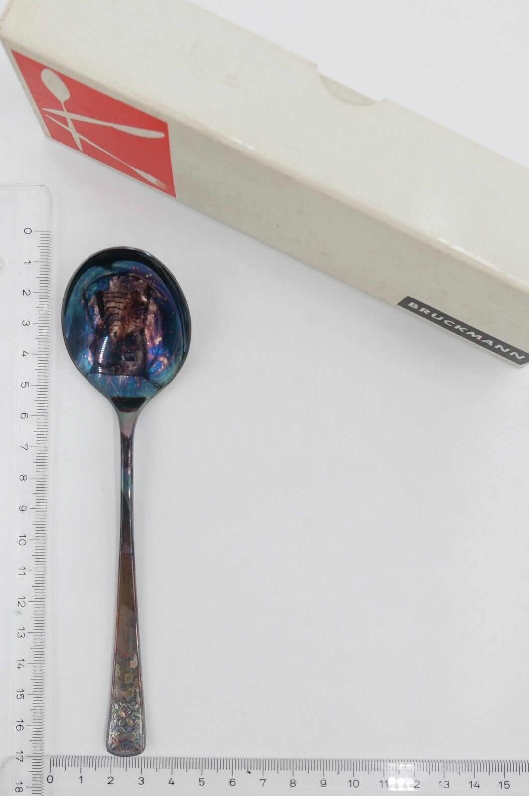 12 Teile NEU - BRUCKMANN PETITE FLEUR 771 90er Silber Butter- Käsemesser Salat - Antikhandel-Stuttgart