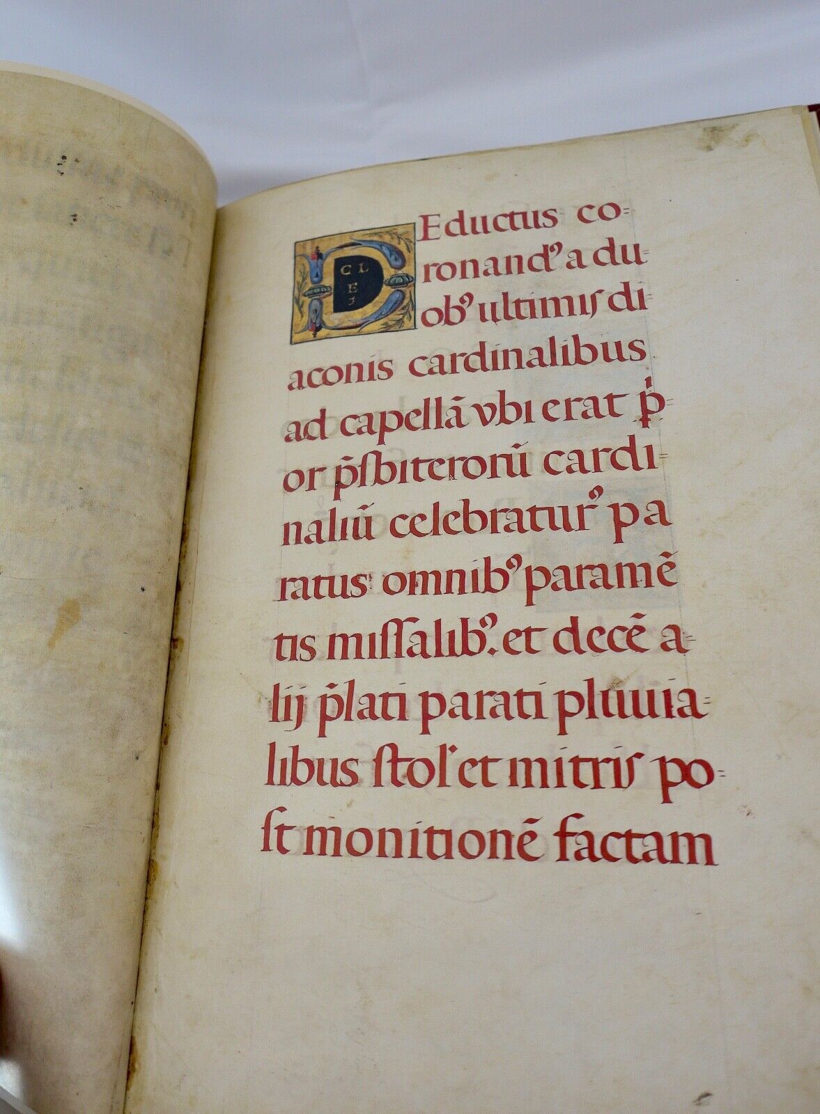 Faksimile Krönungszeremonie Kaiser Karls V Coron Exklusiv Borgianus Latinus 420 - Antikhandel-Stuttgart