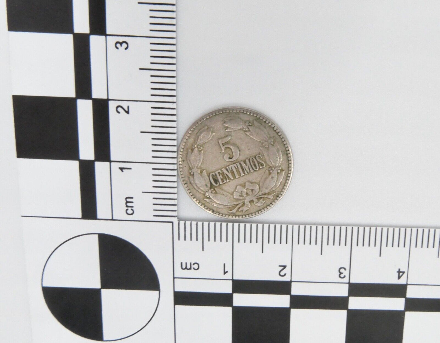 5 Centimos Münze 2,3 gr Venezuela 1929 seltenes Datum - Antikhandel-Stuttgart