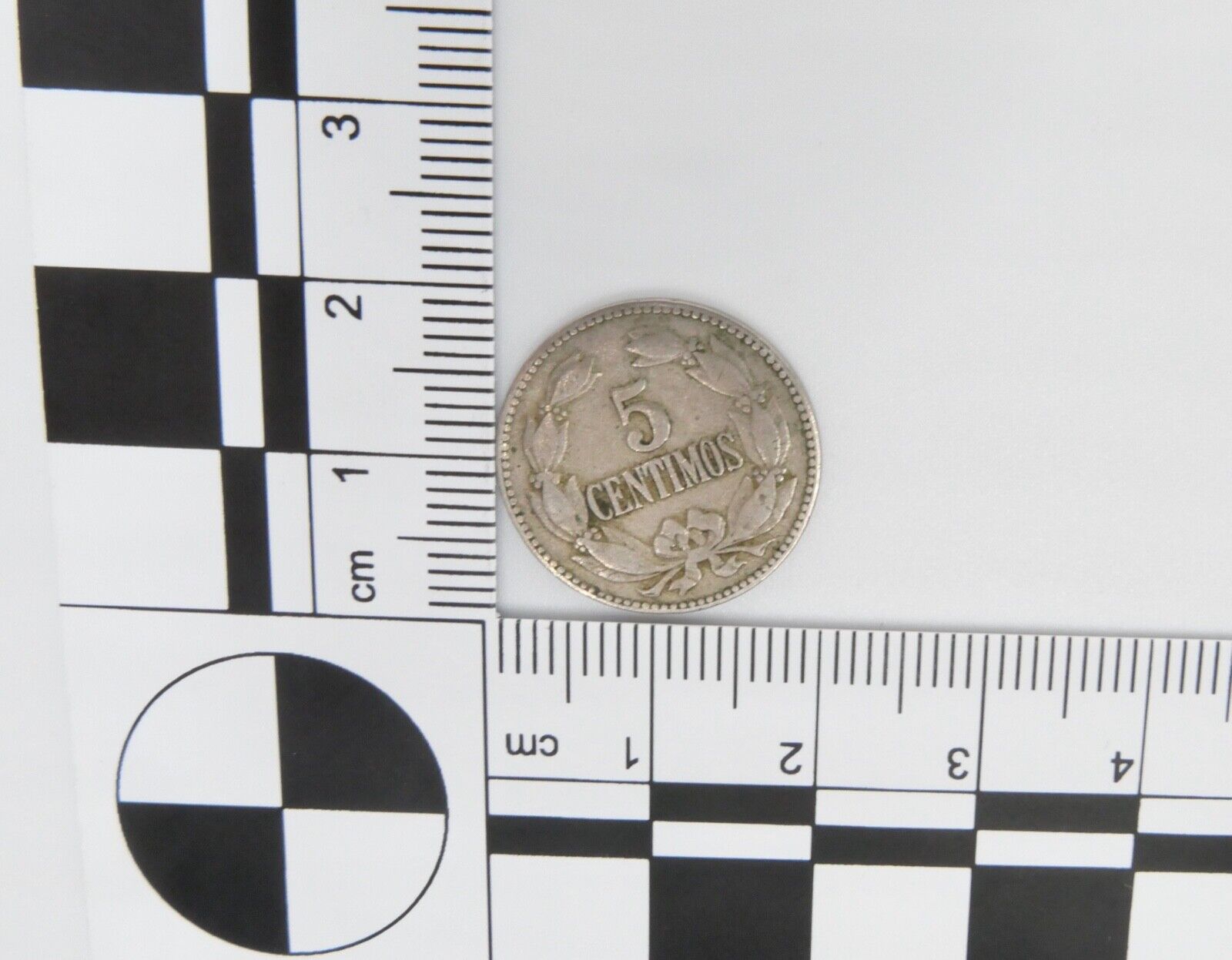 5 Centimos Münze 2,3 gr Venezuela 1929 seltenes Datum - Antikhandel-Stuttgart