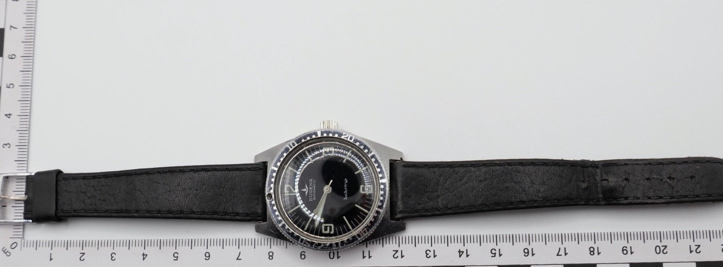 Dugena Watertrip Automatik Vintage Herrenarmbanduhr Taucherstil PUW 1460