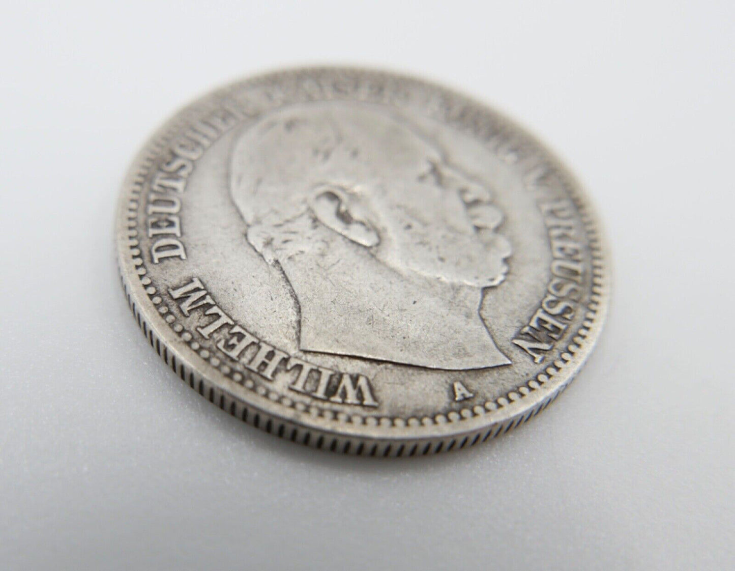 2 Mark 1876 A " Wilhelm König von Preussen " Jäger J.96 Silber Preußen - Antikhandel-Stuttgart