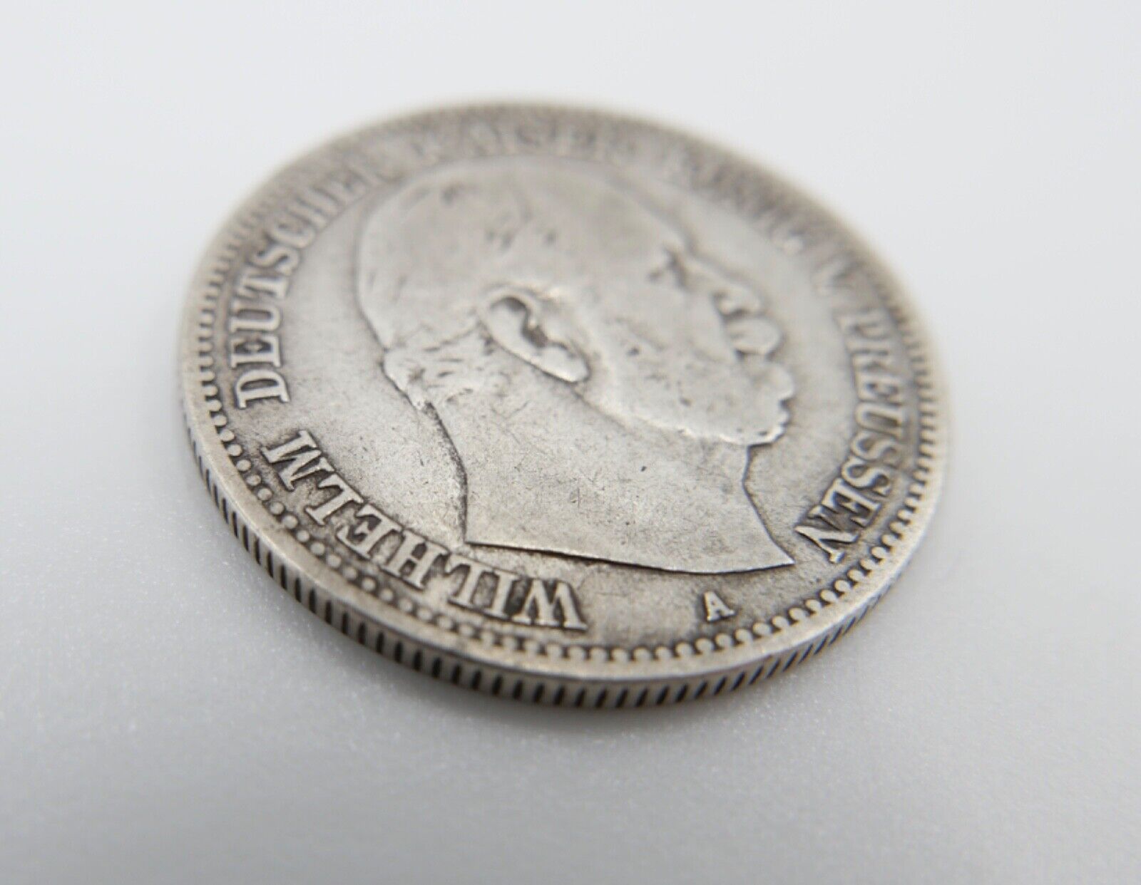 2 Mark 1876 A " Wilhelm König von Preussen " Jäger J.96 Silber Preußen - Antikhandel-Stuttgart