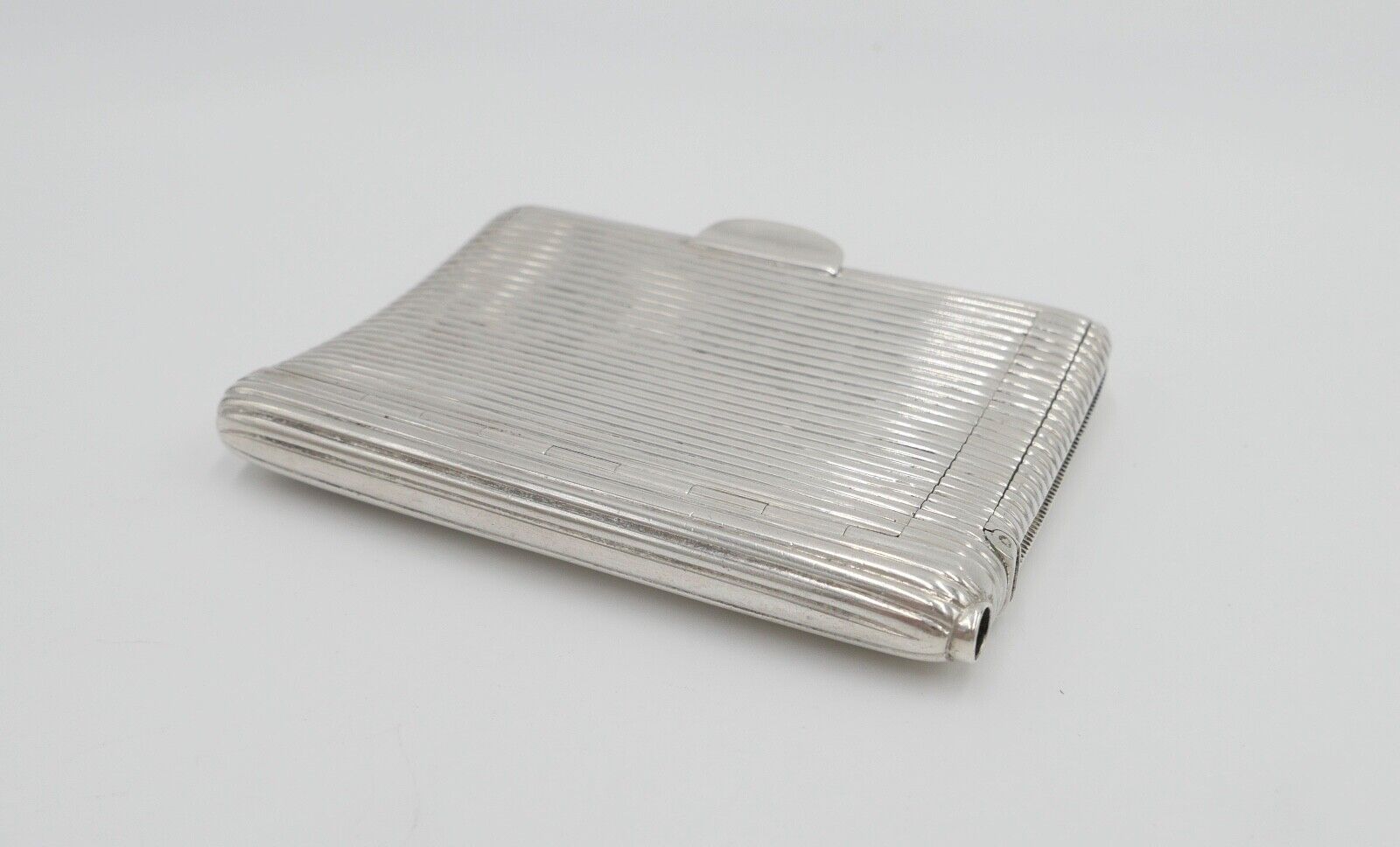 Louis Kuppenheim massiv Zigarettenetui Streichholzfach 800 Silber 140, 8 Gr - Antikhandel-Stuttgart