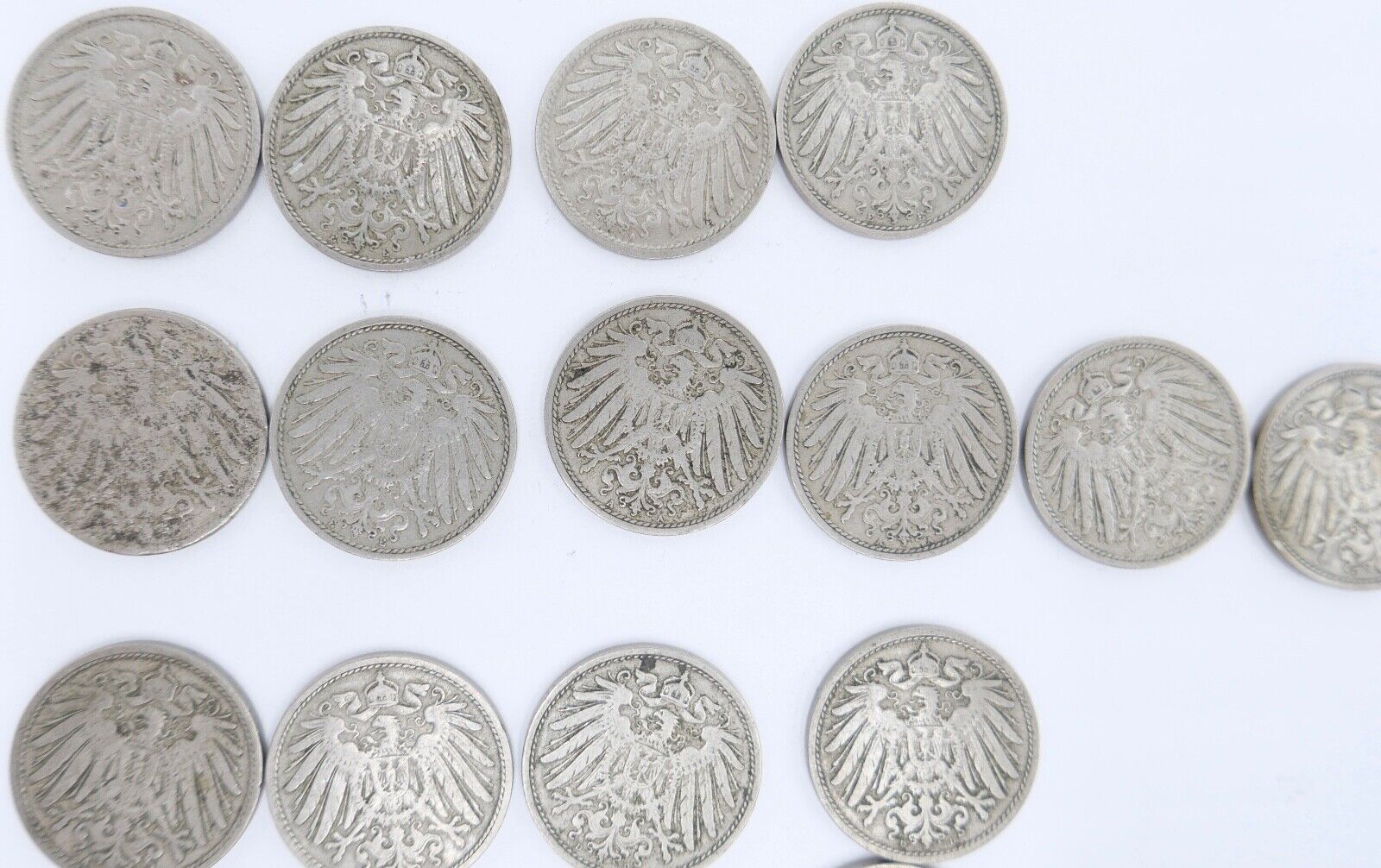 49x 10 Pfennig 1902 - 19011 Jäger J. 13 ss-stg - Antikhandel-Stuttgart