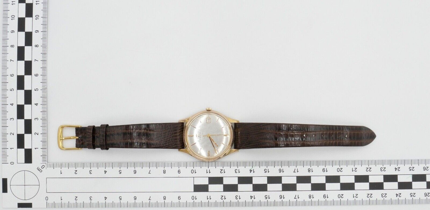 alte 60er Jahre OMEGA Cal. 610 Ref. BK 14794 vergoldet 20 G - Antikhandel-Stuttgart