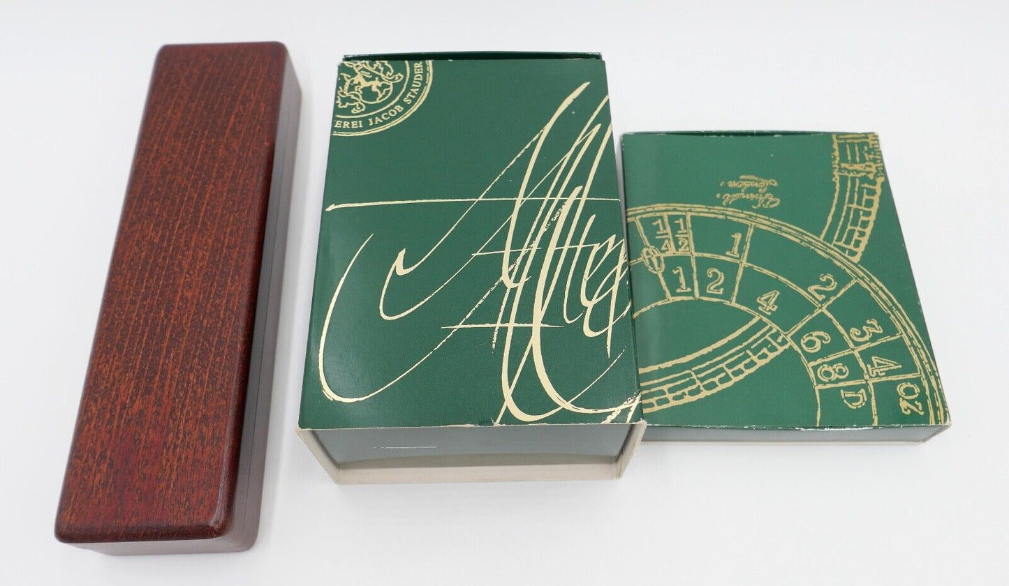 Privatbrauerei Jacob Stauder ALT WERBEARTIKEL Konvolut Füller Pendulum Löschwige - Antikhandel-Stuttgart