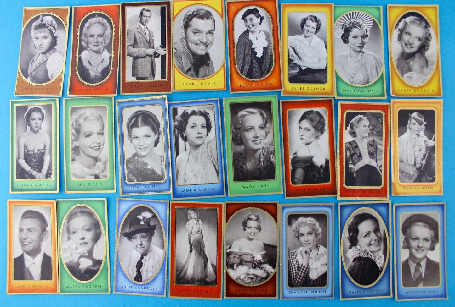 Zuban Sammelbild Bunte Film Bilder Konvolut Sammlung 129 Stück - Antikhandel-Stuttgart