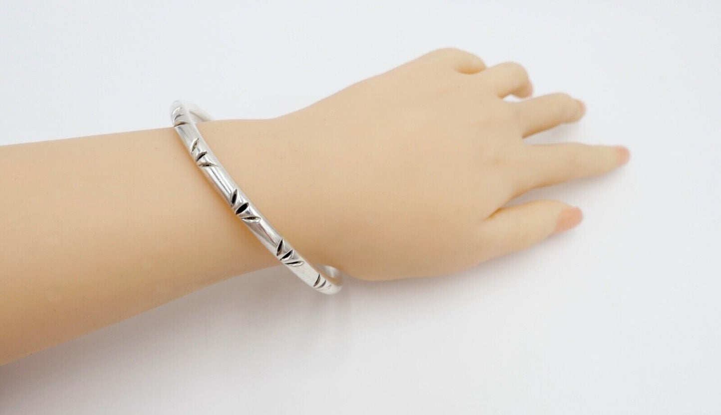 80er Jahre Silber Armband MEXICO T.N. 52 Silber 835 Armreifen - Antikhandel-Stuttgart