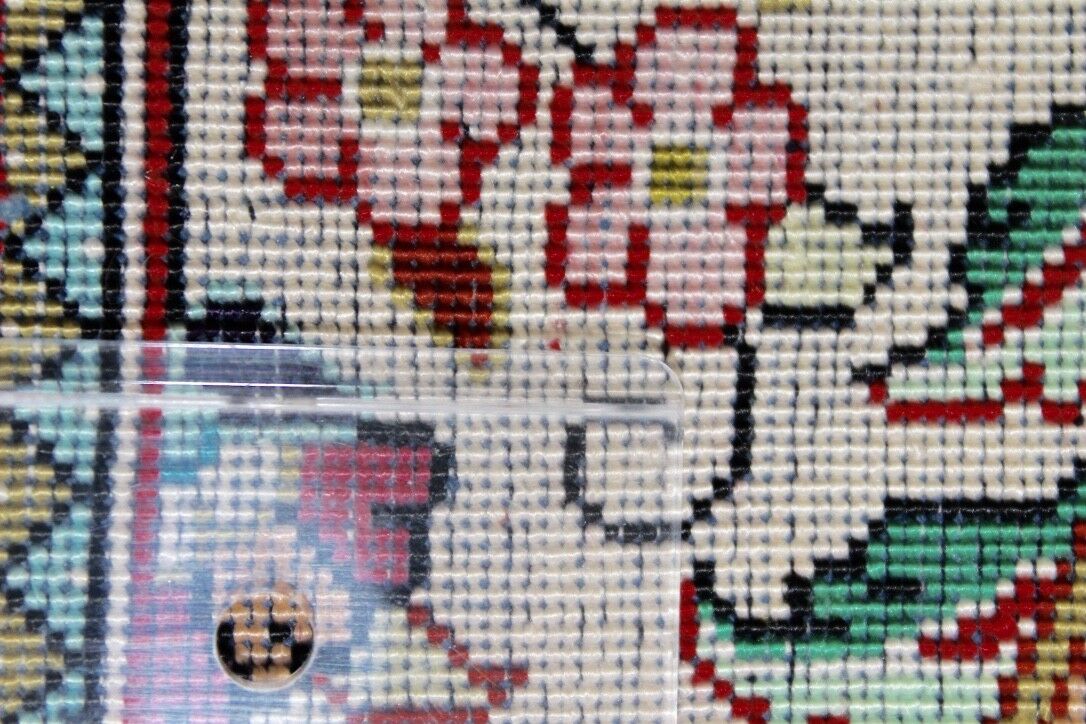 Orientteppich Perserteppich Ghom Seide Handgeknüpft 10x10 KN 152x96cm 1. Mio - Antikhandel-Stuttgart