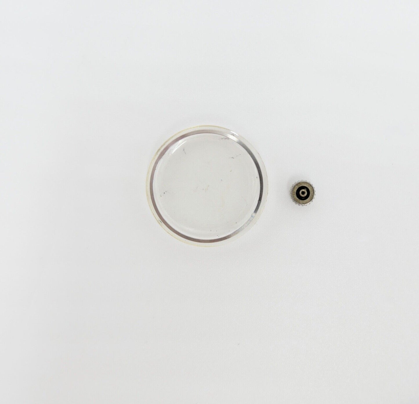 Ersatzteile CERTINA 982/1 Glas Ø 22 mm und Krone NEU - Antikhandel-Stuttgart