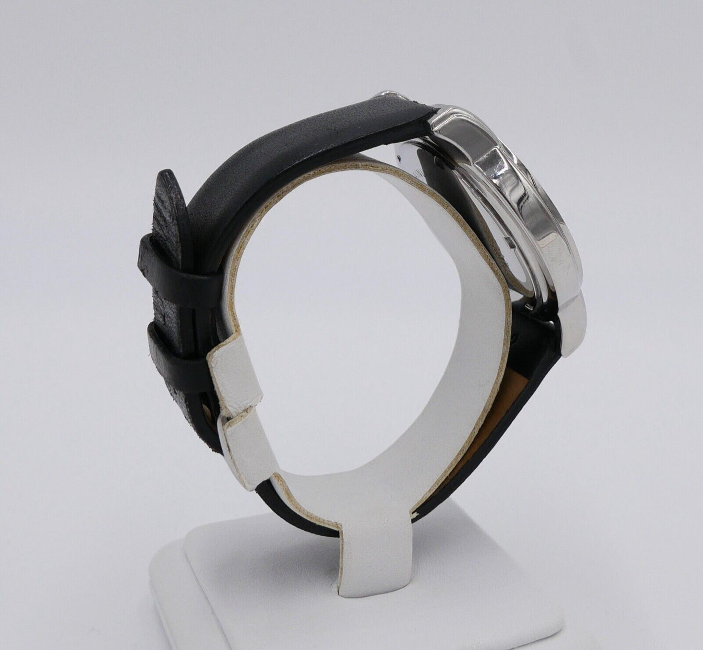 Uhr Kraft Quarz Chronograph Lederband Herrenuhr - Antikhandel-Stuttgart