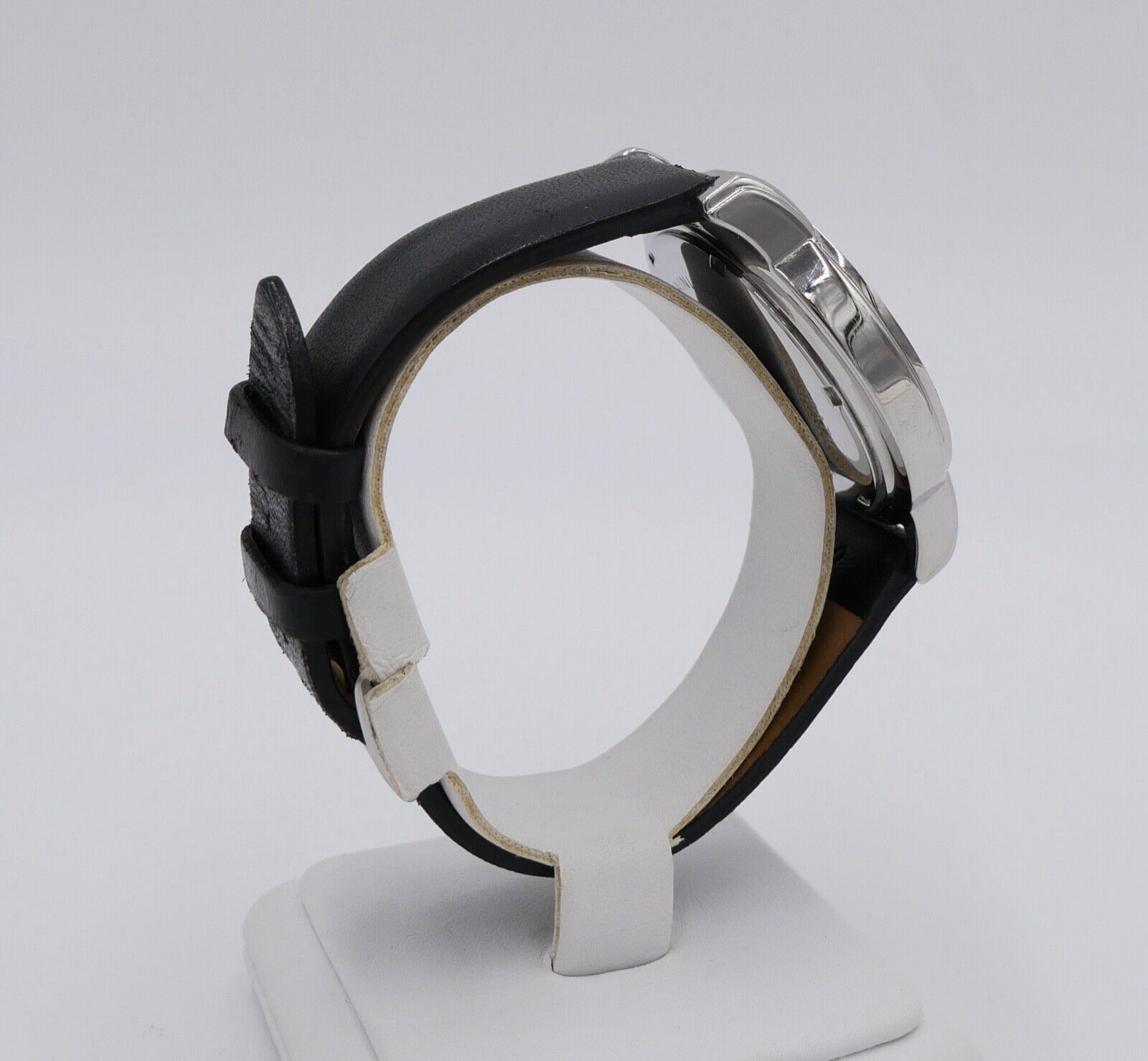 Uhr Kraft Quarz Chronograph Lederband Herrenuhr - Antikhandel-Stuttgart