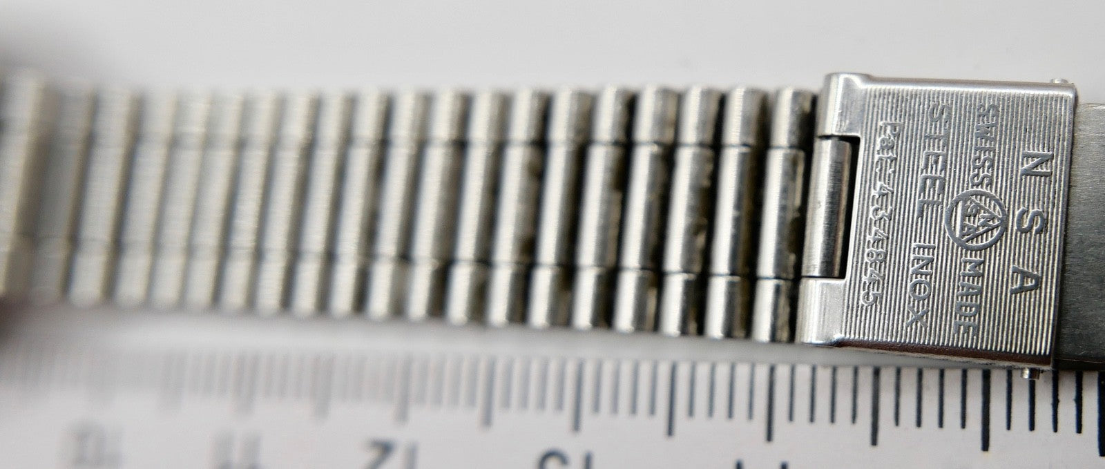 70er Eterna-Matic Damenuhr Automatic Orig Band blaues Zifferblatt 154T Cal 12671