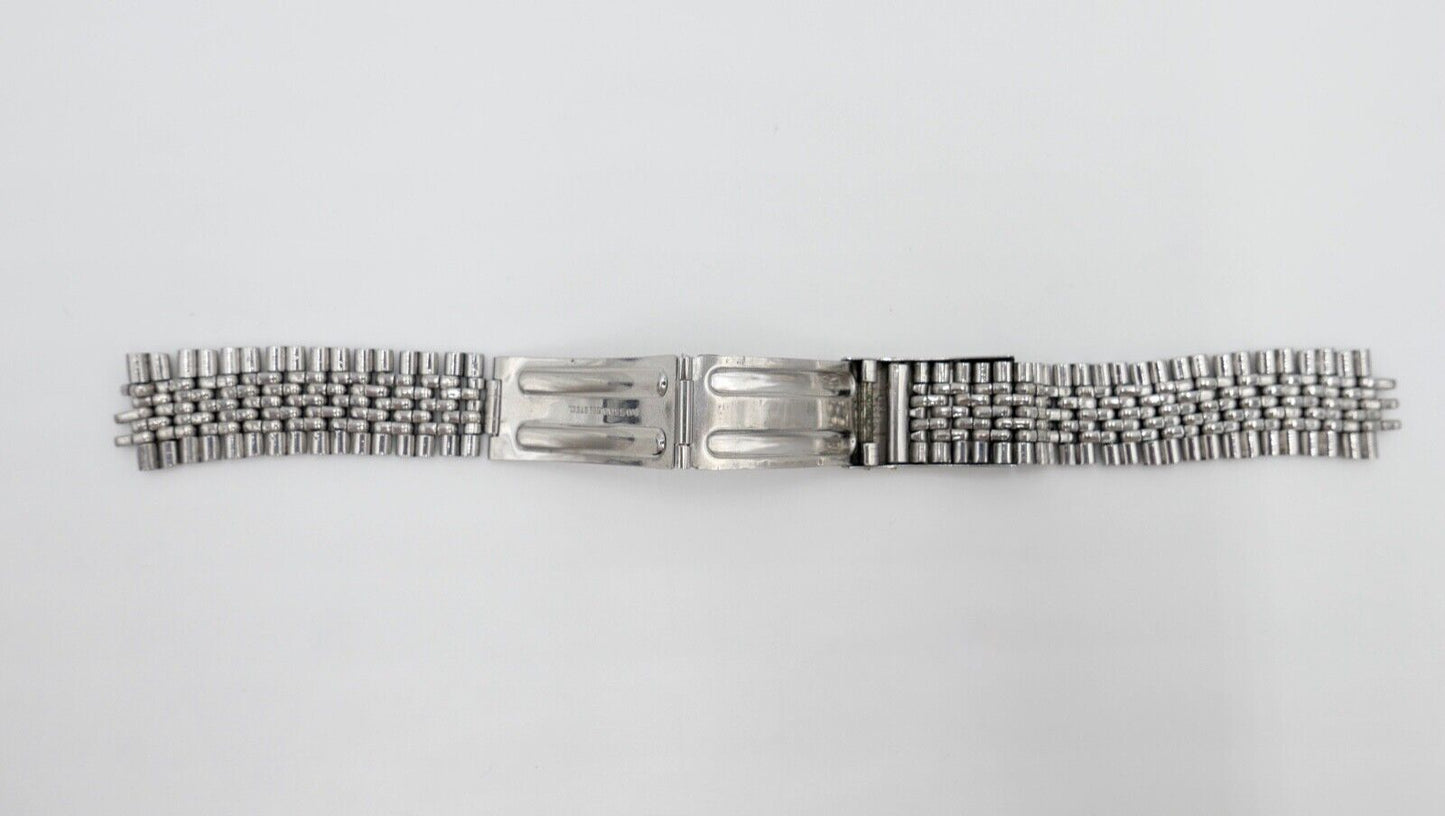 Altes ORIS Edelstahlband 18 - 20 mm Uhrenband Vintage Altes Logo - Antikhandel-Stuttgart