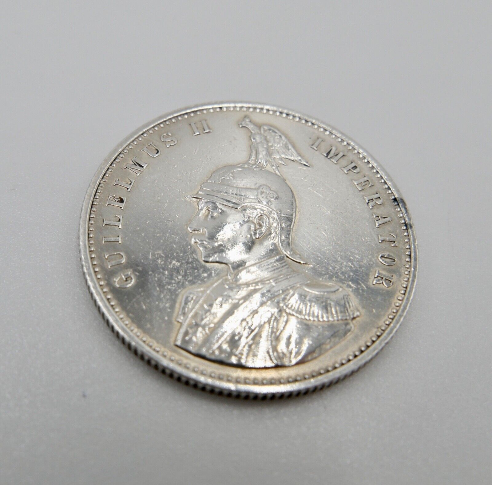 1 RUPIE Deutsch Ost Afrika 1890 A Münze DOA N 713 Silber - Antikhandel-Stuttgart