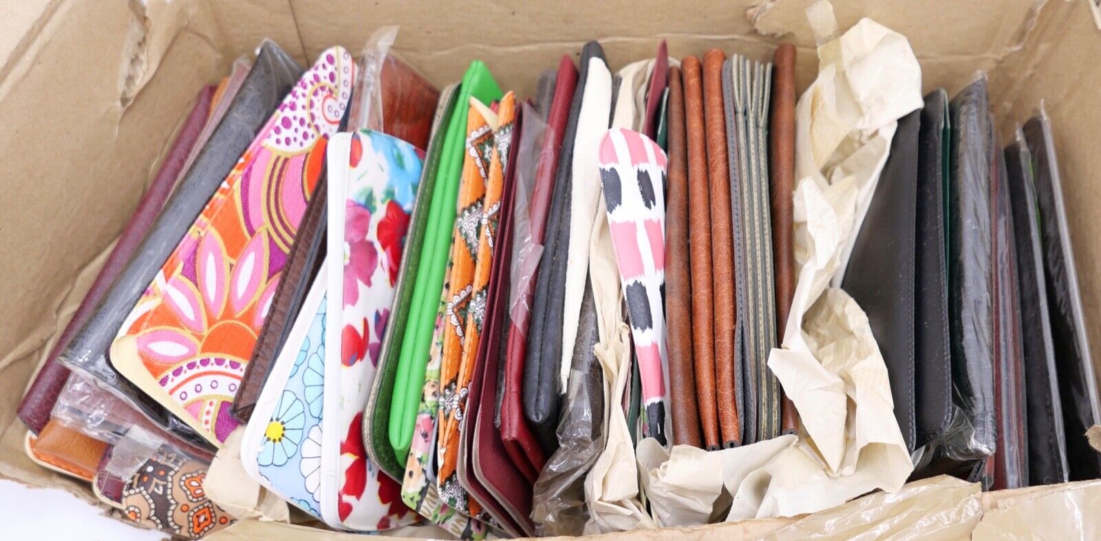 52x Brillen Etui 1970er 1980er Jahre original Retro Vintage Posten Konvolut NEU - Antikhandel-Stuttgart