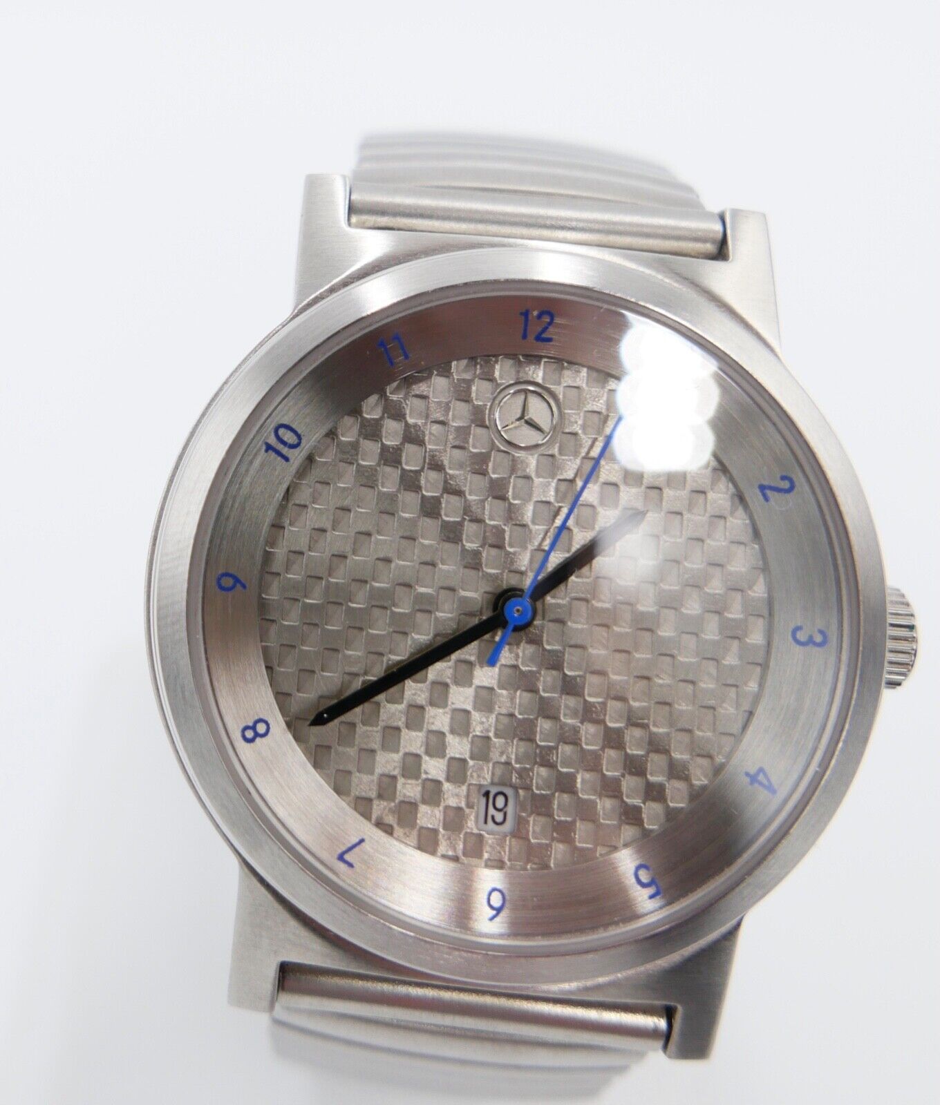 Armbanduhr Mercedes Benz CLK Automatik Edelstahl Herrenuhr 21 Jewels - Antikhandel-Stuttgart