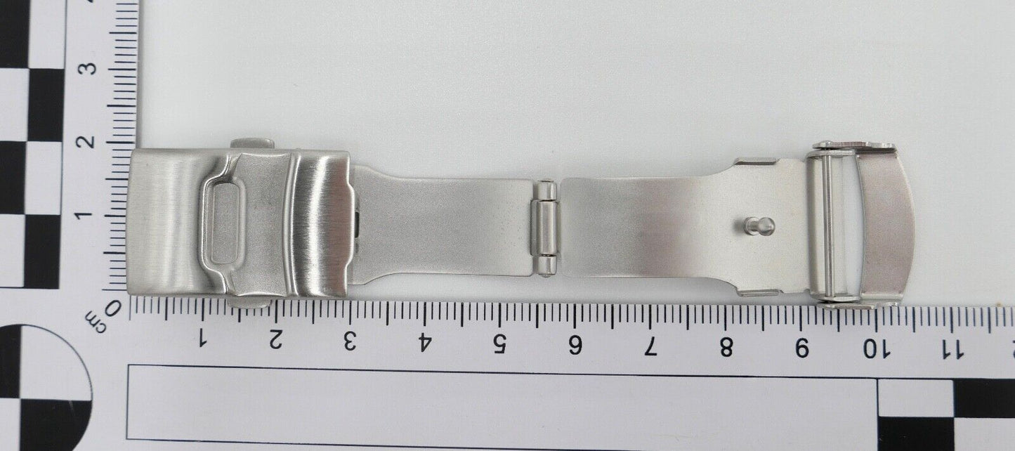 Original ORIS Faltschließe EDELSTAHL GEBÜRSTET 30 18 40 Armbanduhr 18mm NEU - Antikhandel-Stuttgart