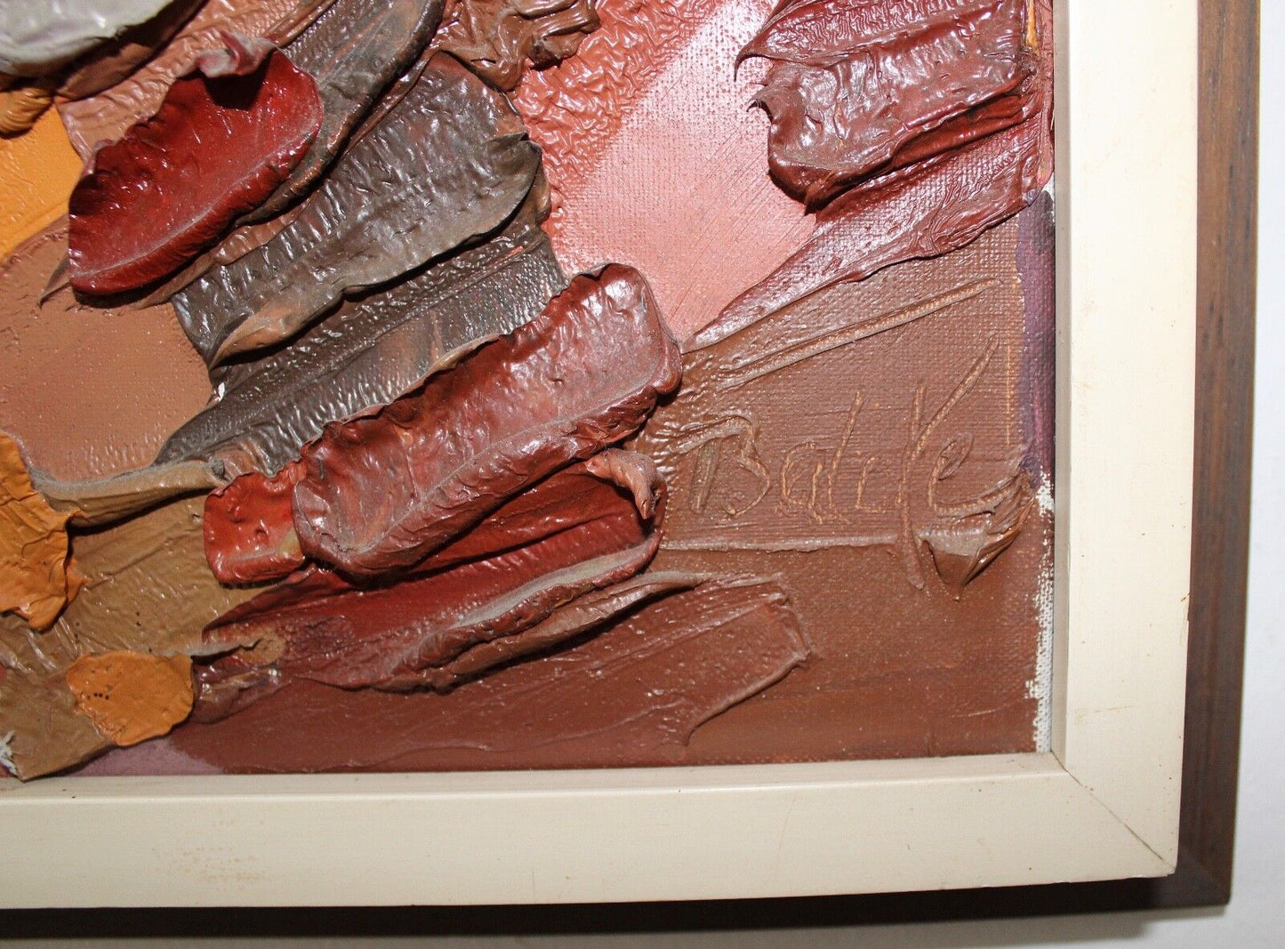 Balcke Arwed 1978 Berlin " Motiv Reiter " 80x70cm Spachtel / Technik Gemälde - Antikhandel-Stuttgart