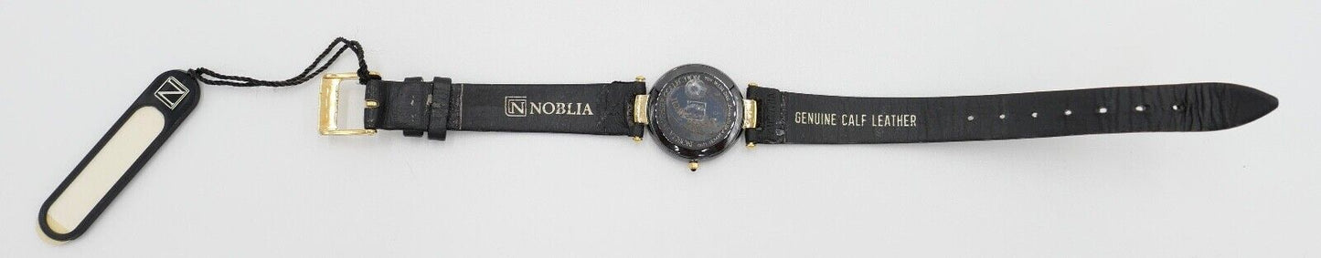 Elegante NOBLIA Damen Uhr Sapphire Collection NEU Box Papiere 4621-E63425Y - Antikhandel-Stuttgart
