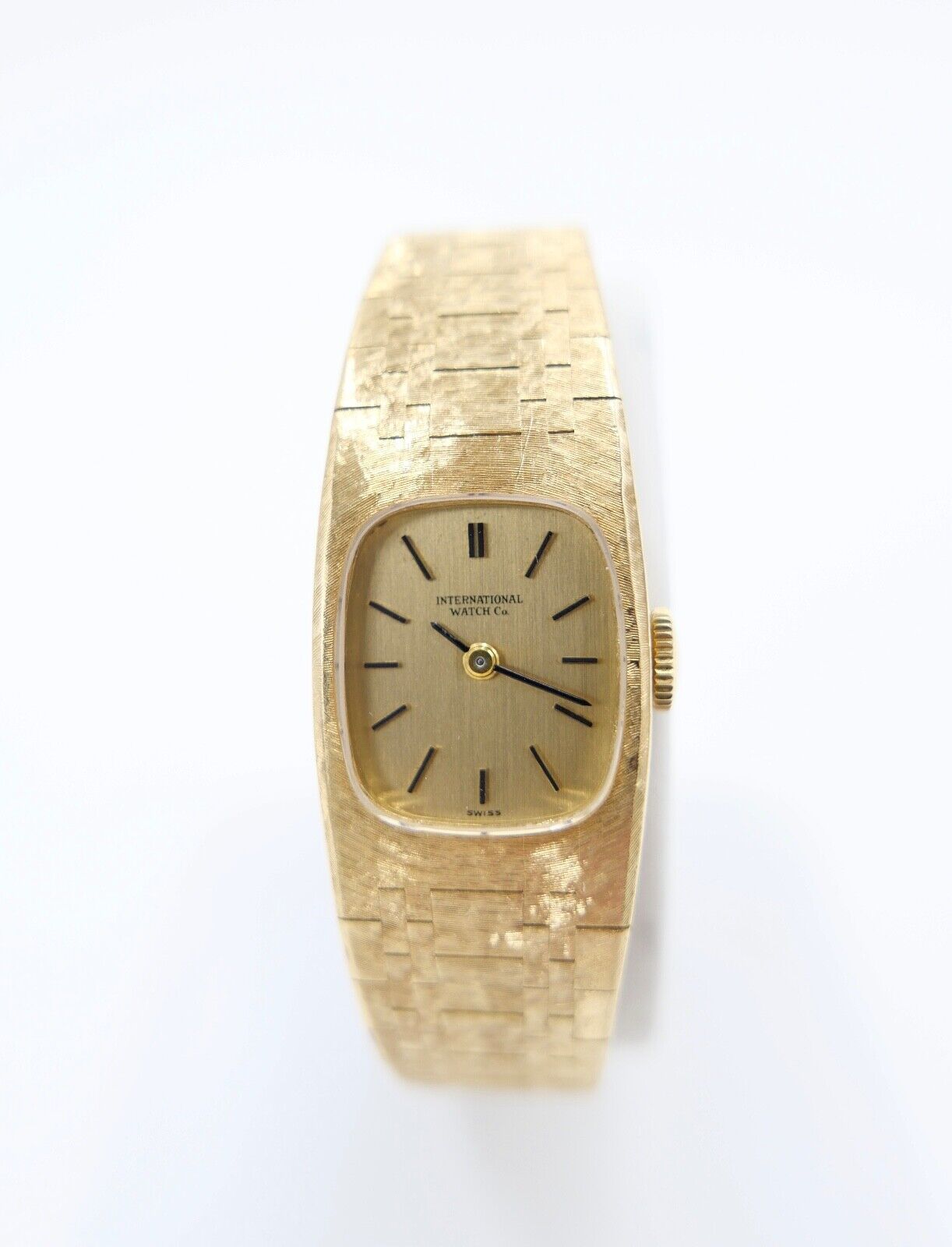 IWC Damenuhr Vollgold GOLD 750 / 18K Cal. C431 Handaufzug - Antikhandel-Stuttgart