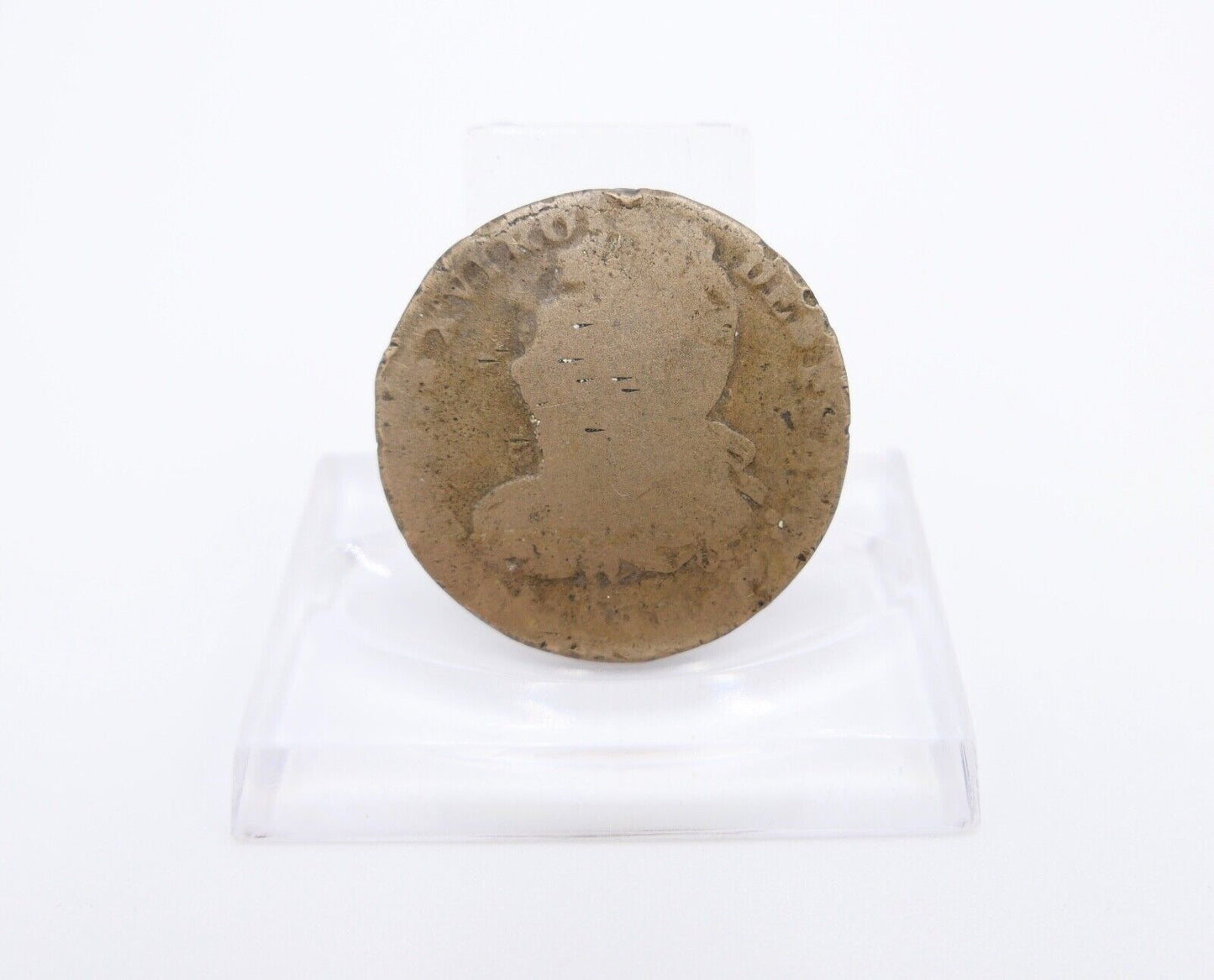 2 Sols ca. 1792 Kupfer Münze s-ss Frankreich Louis XVI Ludwig der 16. France - Antikhandel-Stuttgart